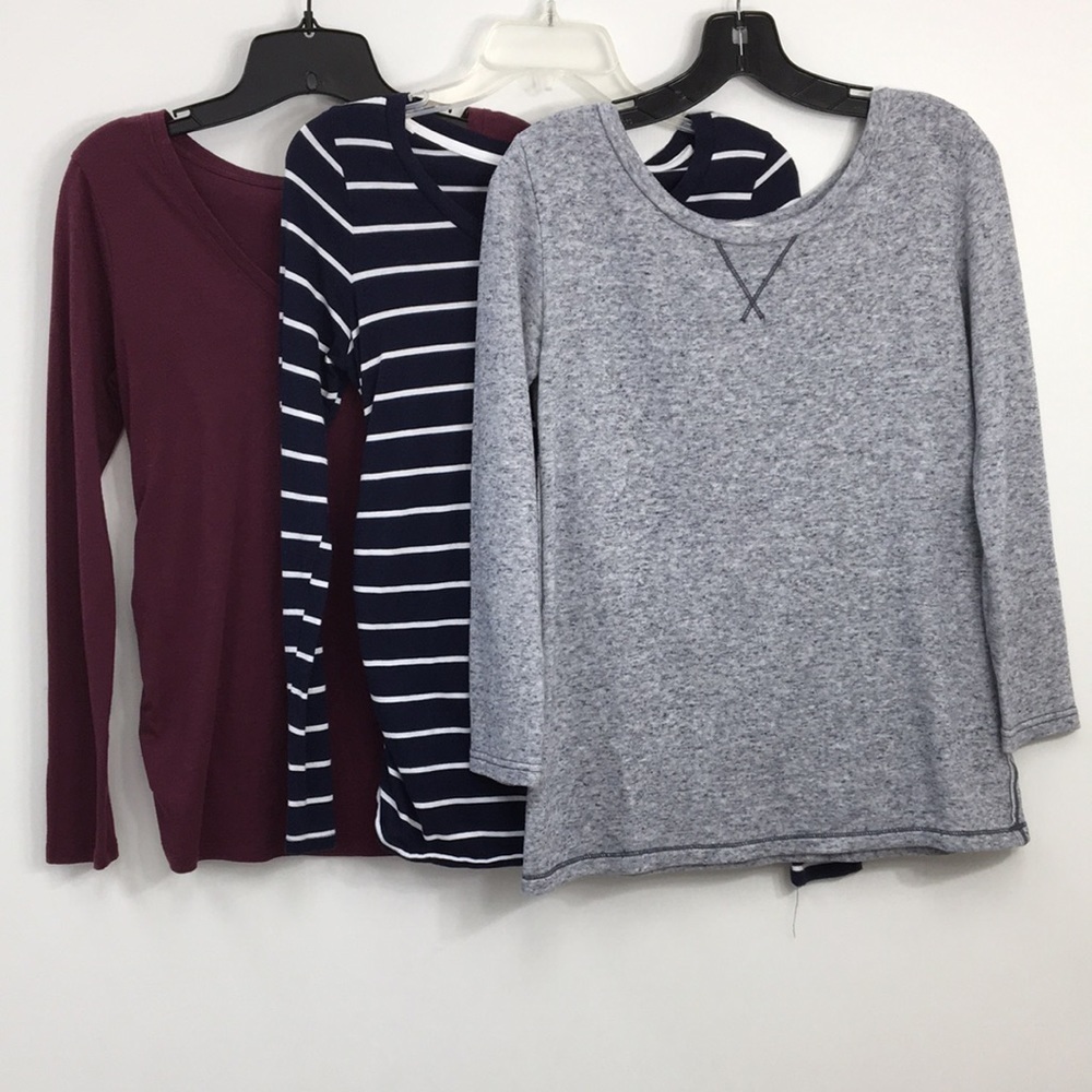 Various Brand Long Sleeve Winter Shirt Bundle of 3 Size XS GREAT Condition